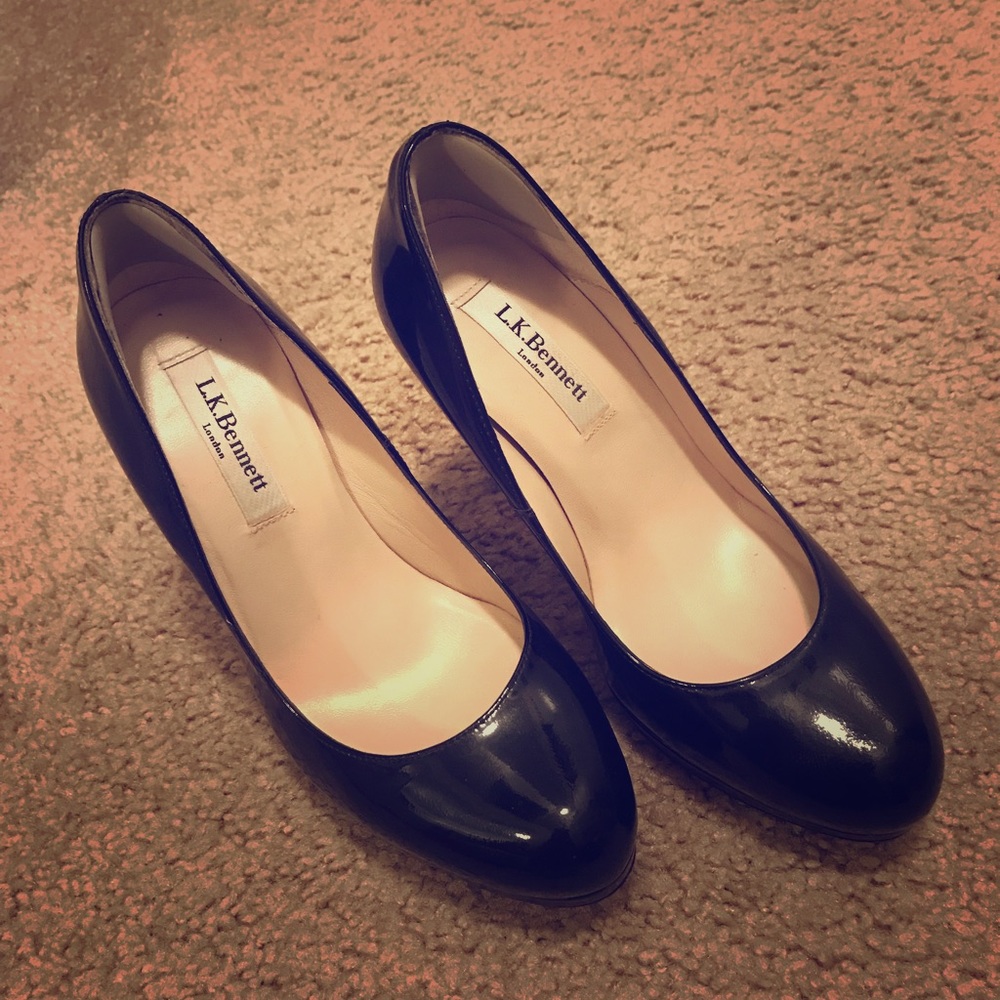 L.K. Bennett Sledge Pumps